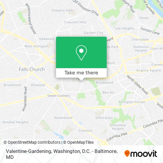 Mapa de Valentine-Gardening