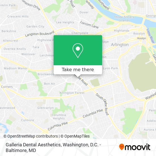 Galleria Dental Aesthetics map