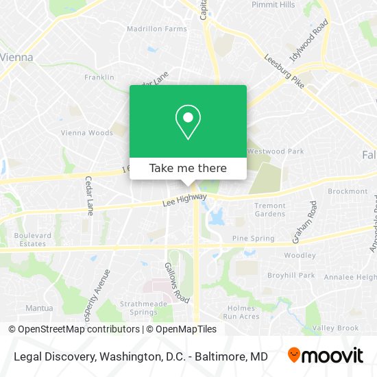 Legal Discovery map