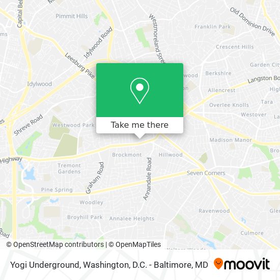 Mapa de Yogi Underground