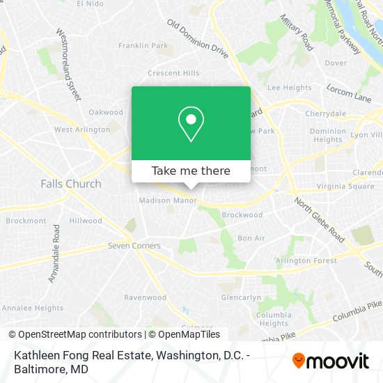 Kathleen Fong Real Estate map