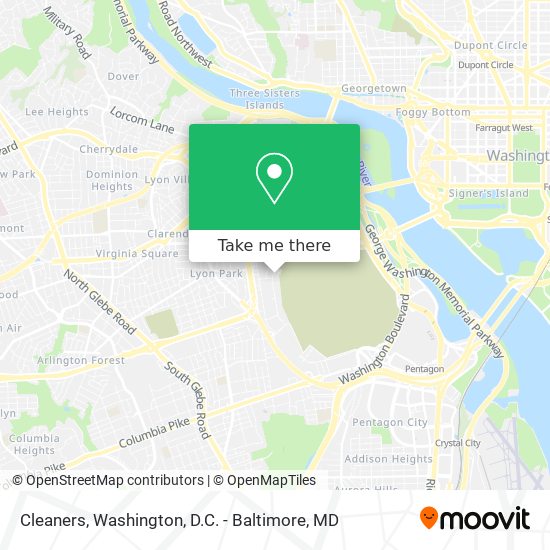 Cleaners map