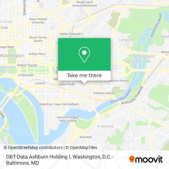 DBT-Data Ashburn Holding I map