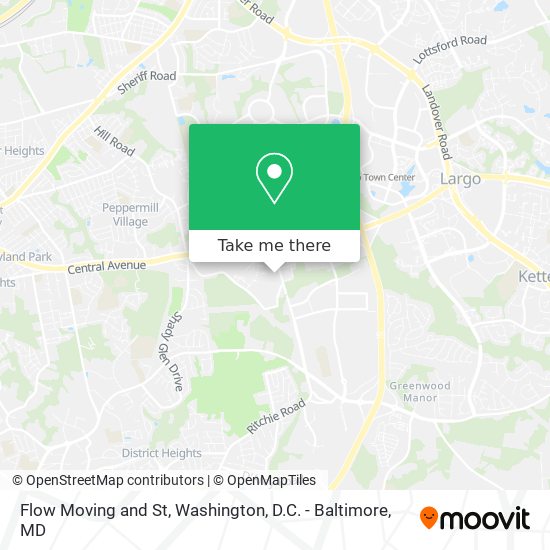 Flow Moving and St map