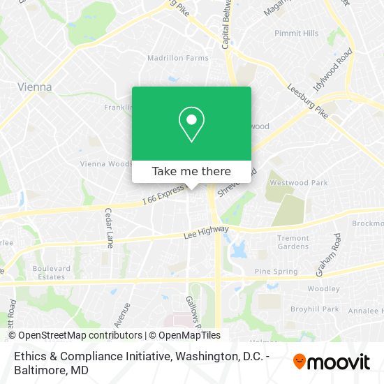 Ethics & Compliance Initiative map