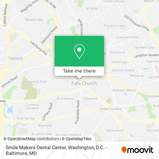 Mapa de Smile Makers Dental Center