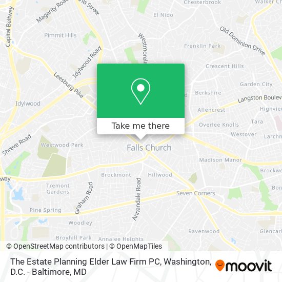 The Estate Planning Elder Law Firm PC map