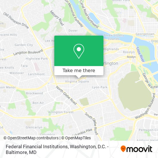 Federal Financial Institutions map