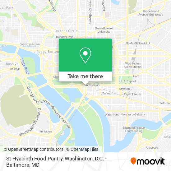 St Hyacinth Food Pantry map