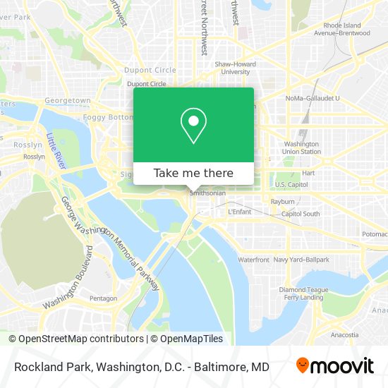 Mapa de Rockland Park