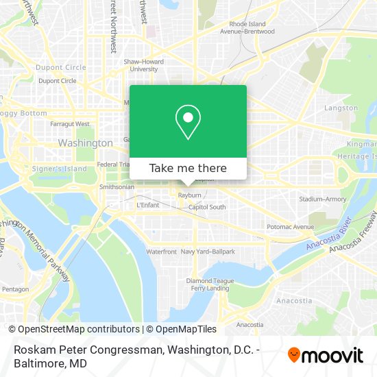 Mapa de Roskam Peter Congressman