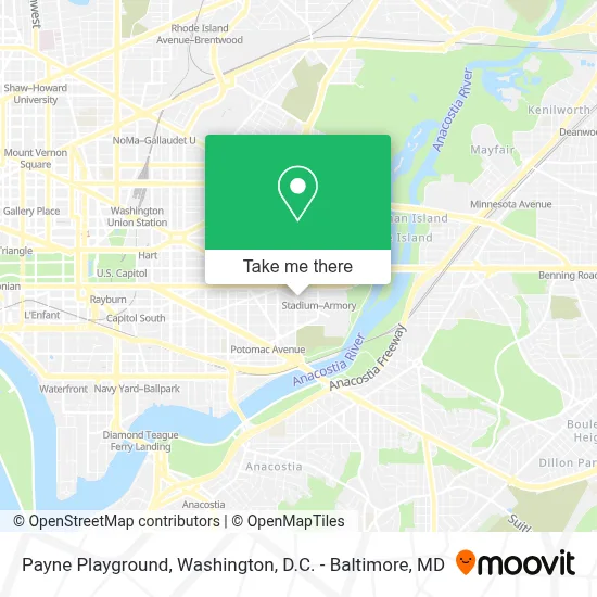 Payne Playground map