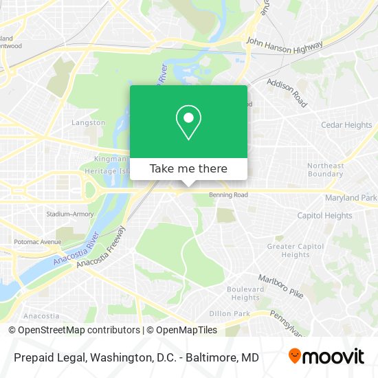 Prepaid Legal map