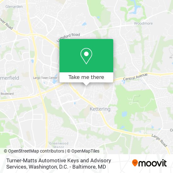 Mapa de Turner-Matts Automotive Keys and Advisory Services