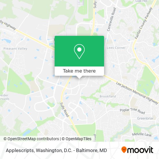Applescripts map