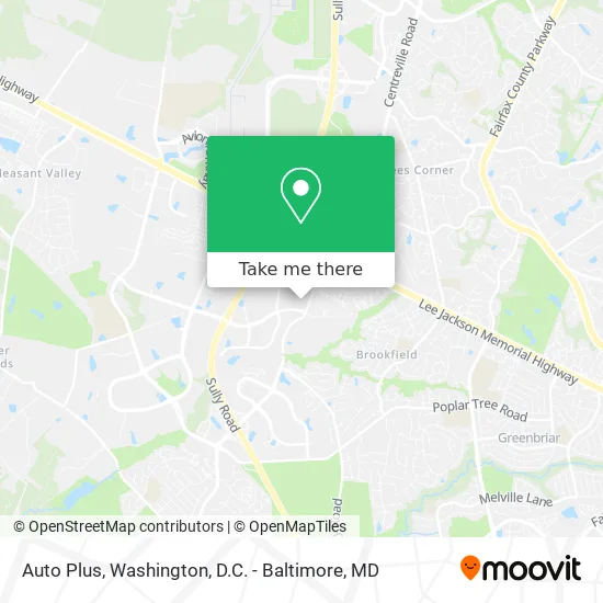 Auto Plus map