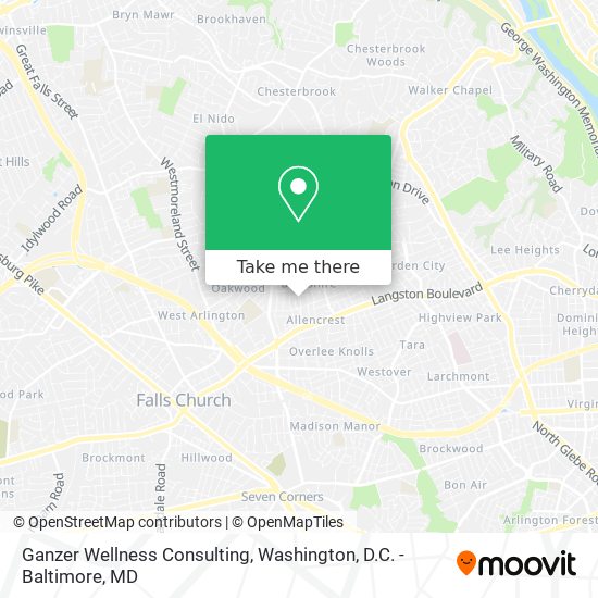 Ganzer Wellness Consulting map