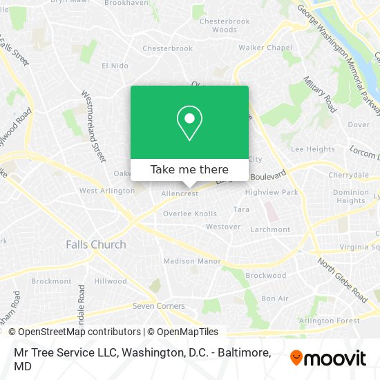 Mr Tree Service LLC map