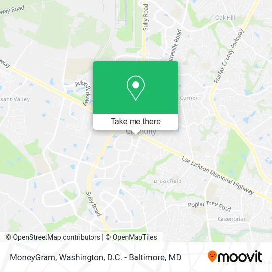 MoneyGram map