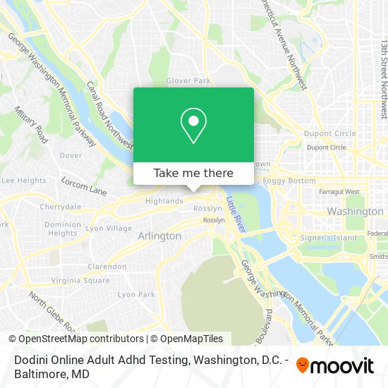 Dodini Online Adult Adhd Testing map