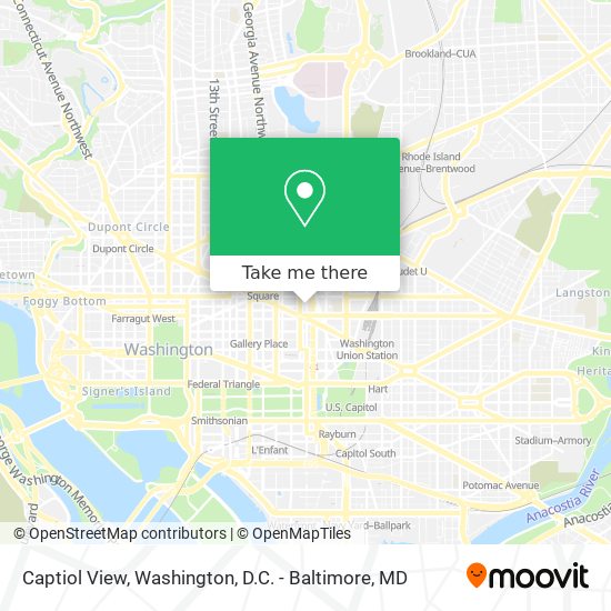 Captiol View map