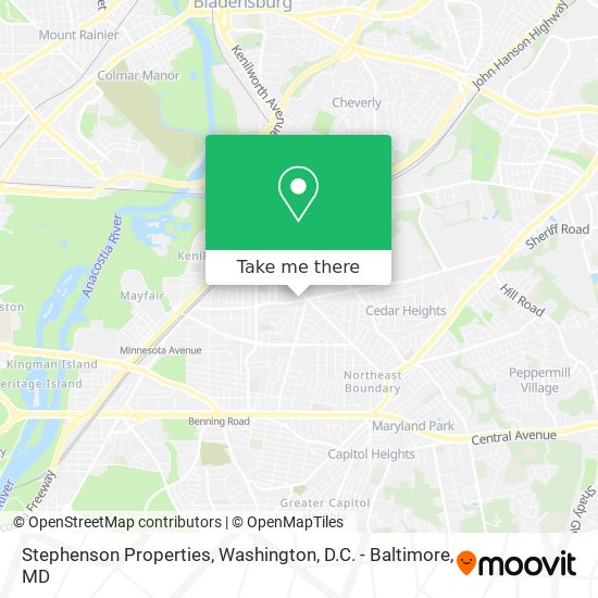 Mapa de Stephenson Properties