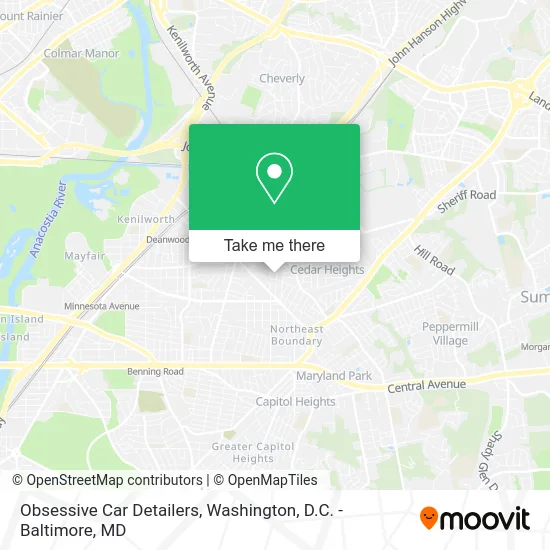 Obsessive Car Detailers map