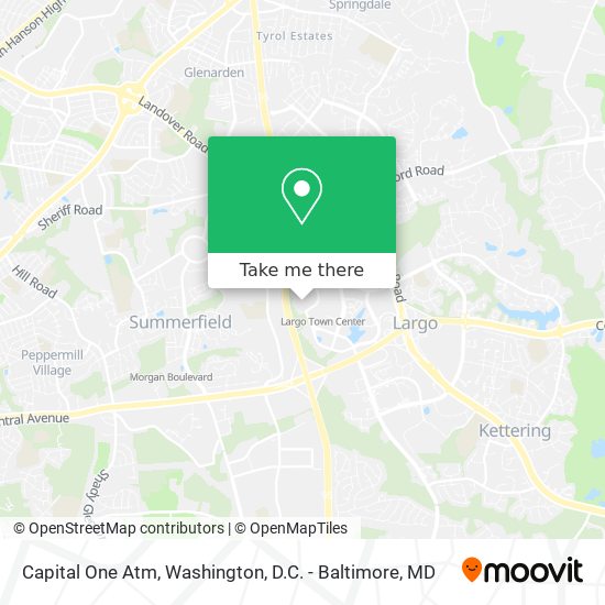 Capital One Atm map