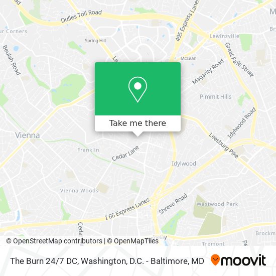 The Burn 24/7 DC map