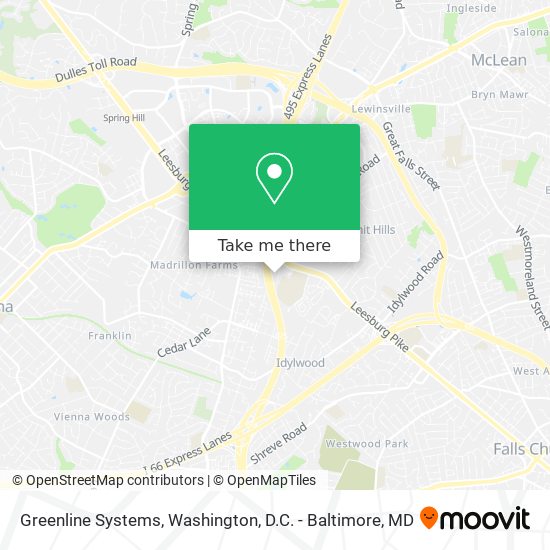 Greenline Systems map