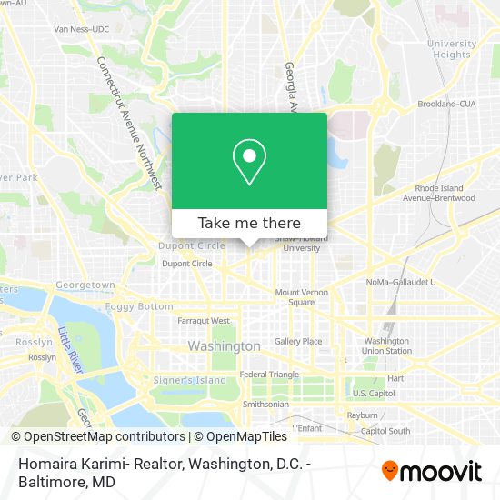 Homaira Karimi- Realtor map