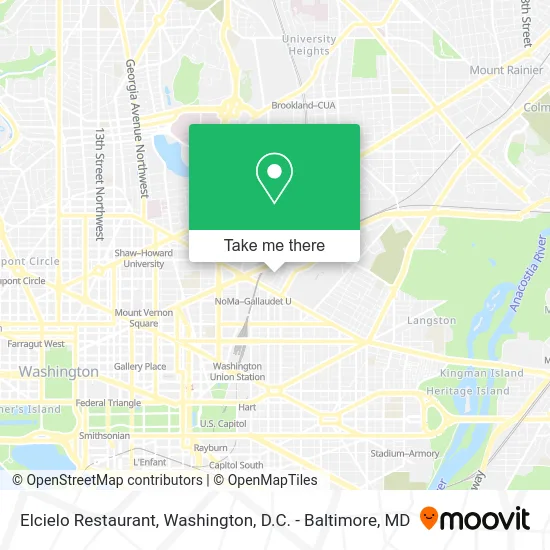 Elcielo Restaurant map