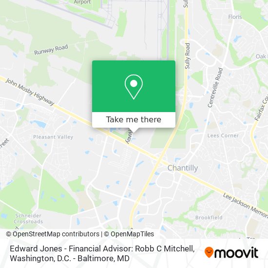 Edward Jones - Financial Advisor: Robb C Mitchell map