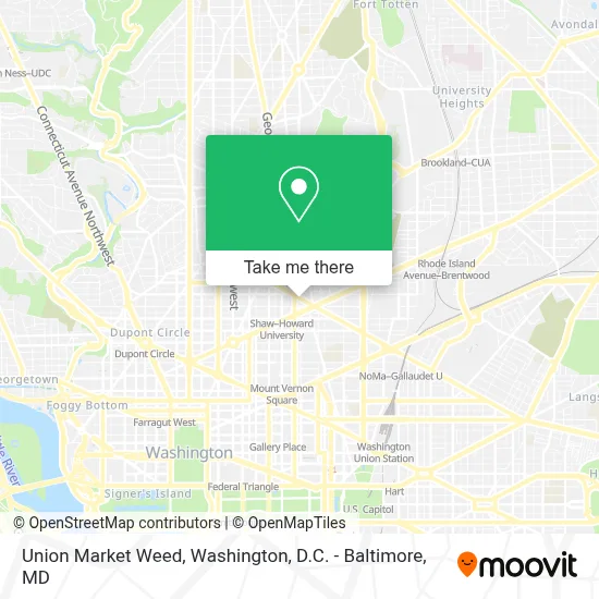 Union Market Weed map