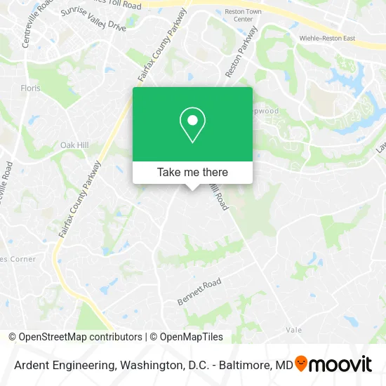 Ardent Engineering map