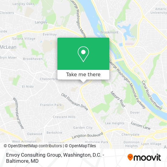 Envoy Consulting Group map