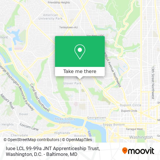 Iuoe LCL 99-99a JNT Apprenticeship Trust map