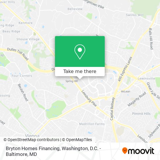 Bryton Homes Financing map