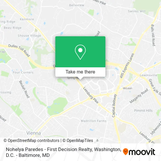Nohelya Paredes - First Decision Realty map