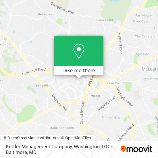 Mapa de Kettler Management Company