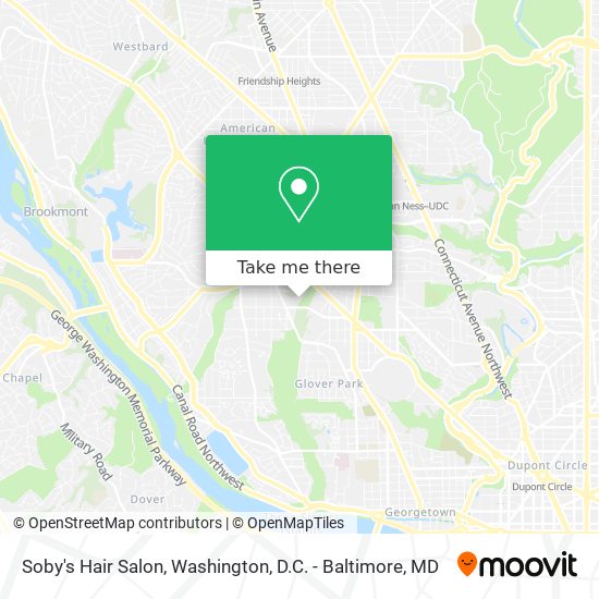 Soby's Hair Salon map