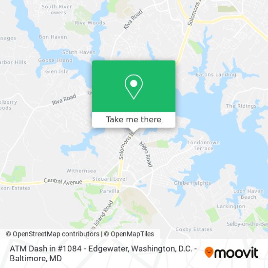 Mapa de ATM Dash in #1084 - Edgewater
