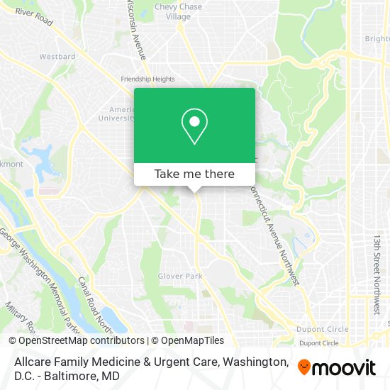 Allcare Family Medicine & Urgent Care map