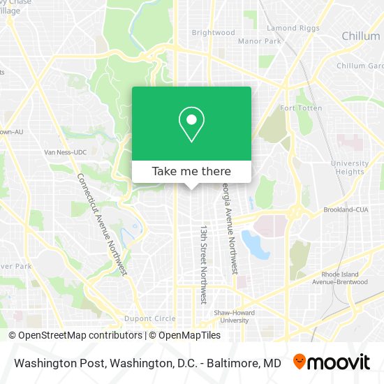 Washington Post map