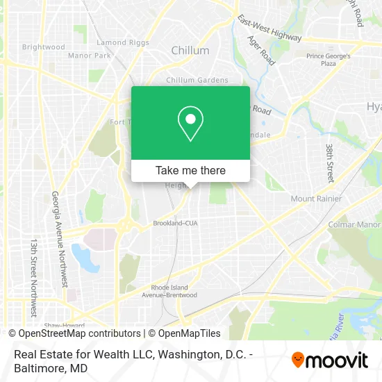 Real Estate for Wealth LLC map