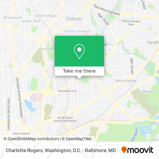 Charlotte Rogers map