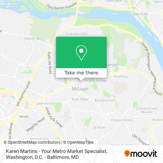 Mapa de Karen Martins - Your Metro Market Specialist