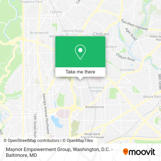 Maynor Empowerment Group map