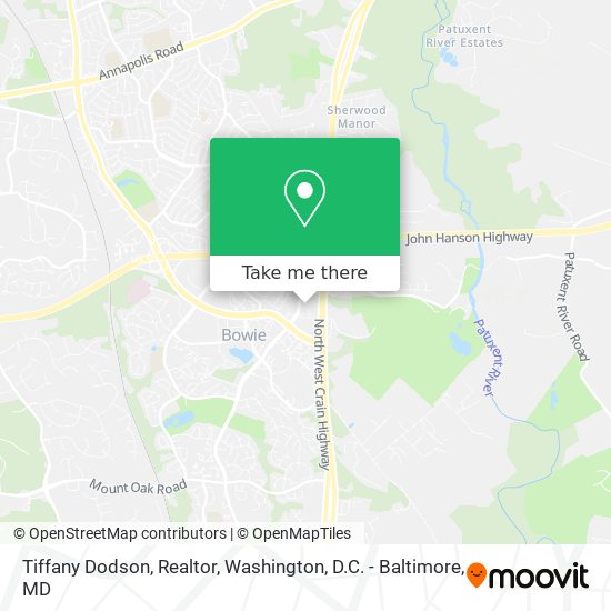 Tiffany Dodson, Realtor map