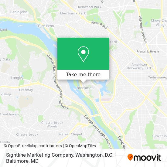 Sightline Marketing Company map